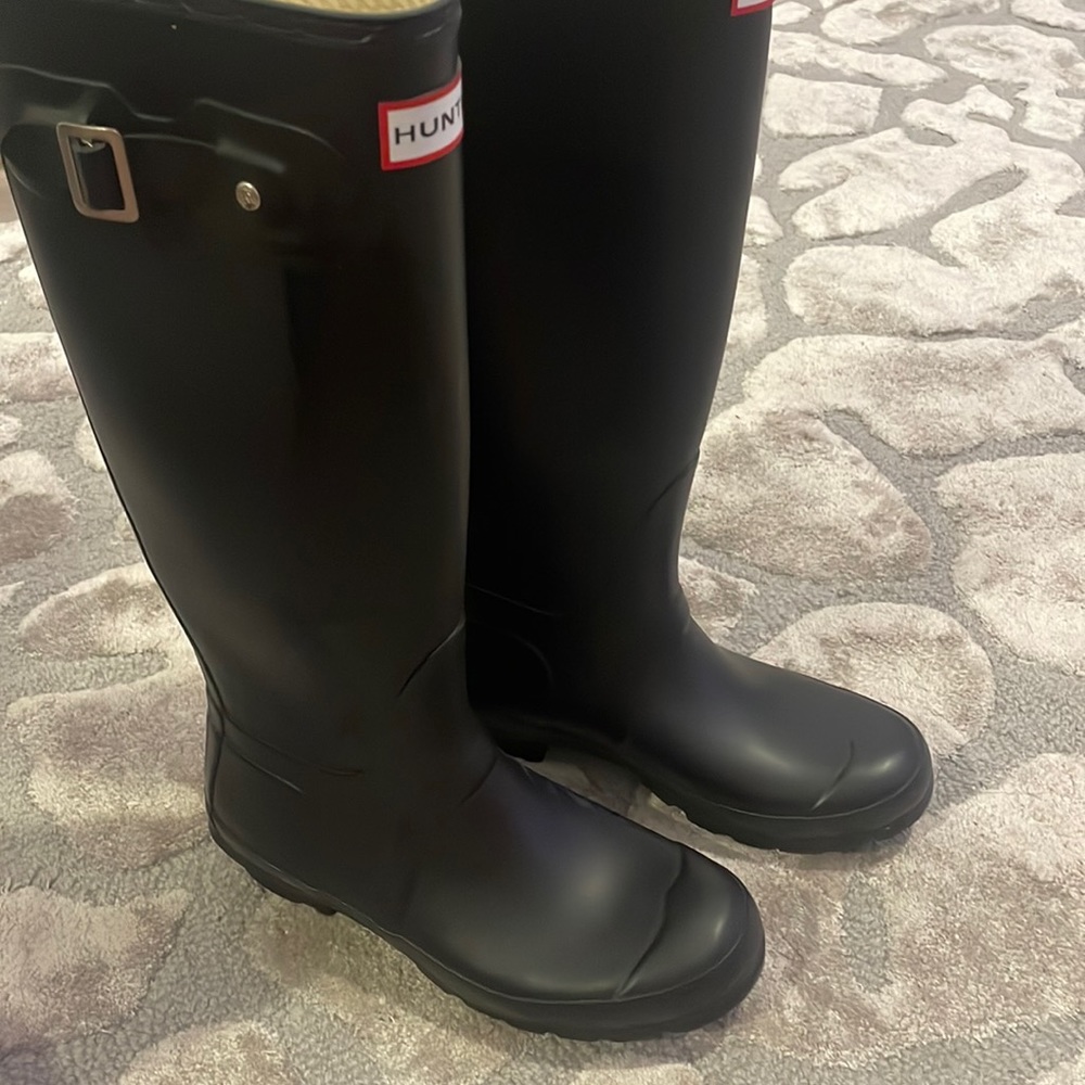 Hunter rain boots